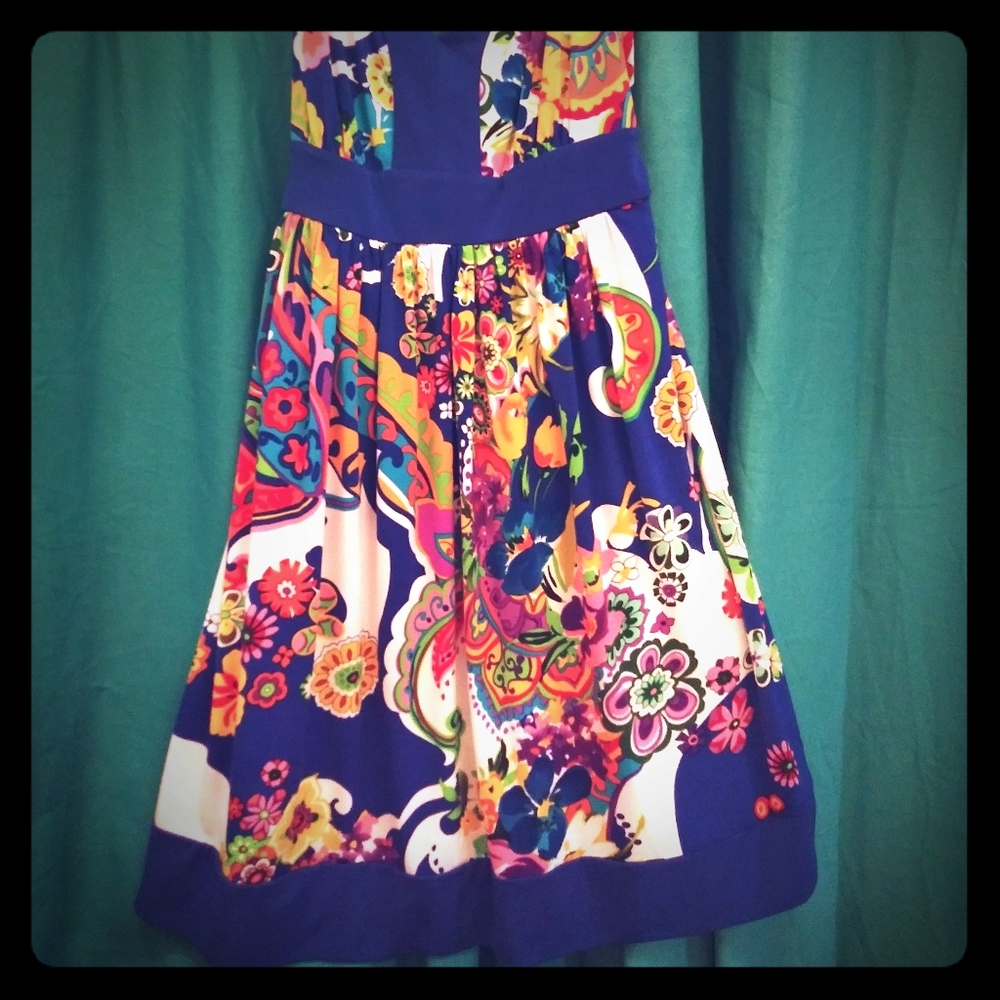 Floral Spring/Summer dress Size 16